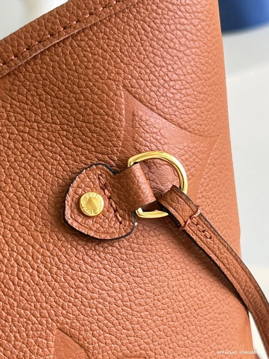 Official oldcobbler VUITTON MM LOUIS NEVERFULL 0806